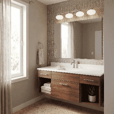 Barrow 4-Light Bathroom Vanity Light