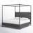 Malo Upholstered Metal Canopy Bed-93477911-93477887