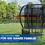 Maxway Furniture ft Oval Backyard Trampoline with Safety Enclosure-115285568