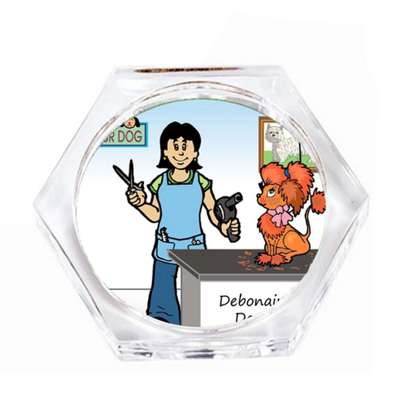 Ensemble de 4 sous-verres personnalisés, Oui