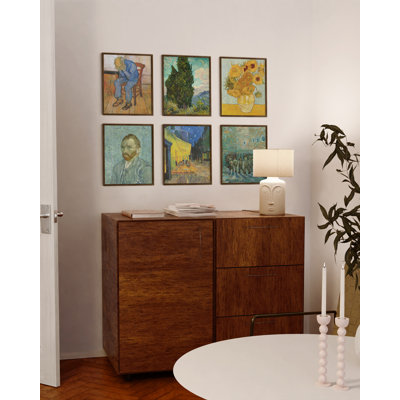  Cadre photo en bois - ensemble de 6