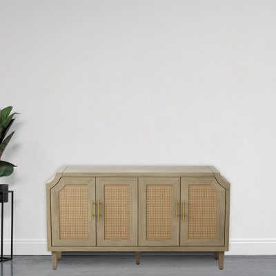 Buffet en bois massif 59,84 po Roin