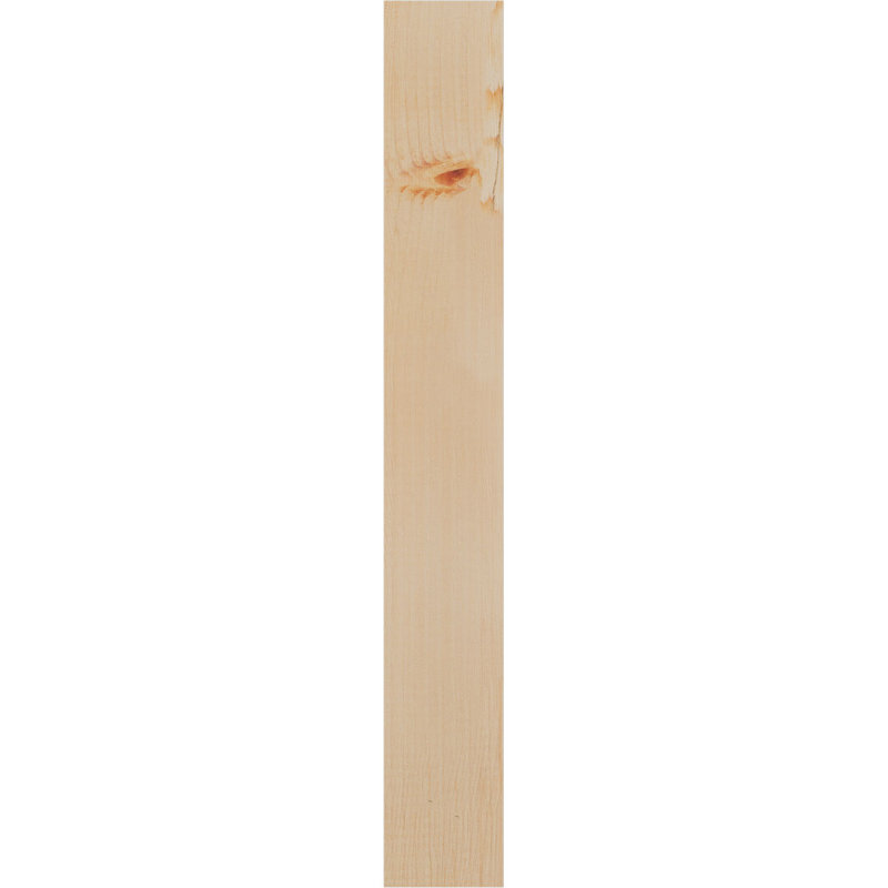Corbeau Carmel, H 26 po x l 3,5 po x P 10 po, Sapin de Douglas, Lisse