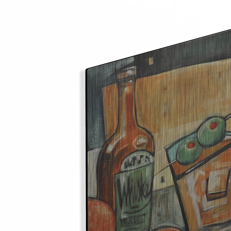 «Old Fashioned Sweet Olives» par Tim Nyberg, art mural en métal, 24 po x 36 po, H 16 po x l 12 po
