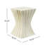 Archaistic Wavy Side Table