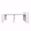 Table de salle à manger extensible moderne avec rangement-1531195369