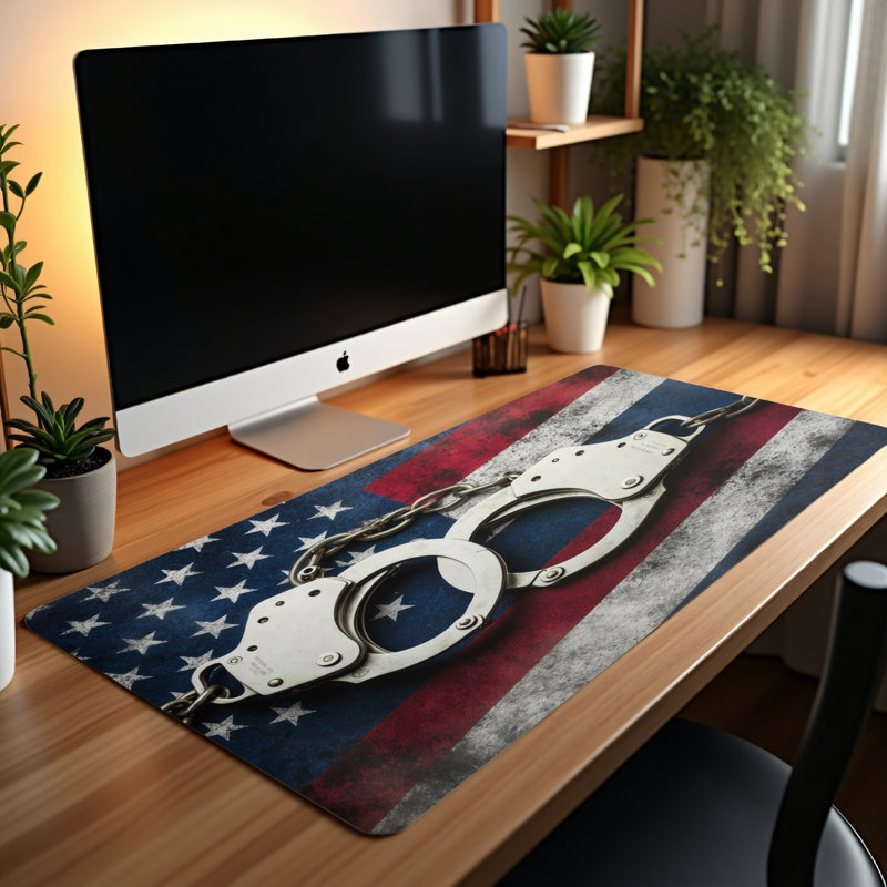 Polyester Desk Pad, 23.6x13.8