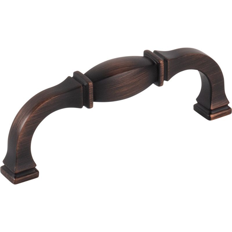 Audrey 96 mm Center-to-Center Cabinet Pull, Brushed Oil Rubbed Bronze