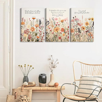 3 Piece Wrapped Canvas Print