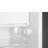 SMEG 21.44" 4.48 Cubic Feet Cu. Ft. Energy Star Black Refrigerator-88576889-88576890