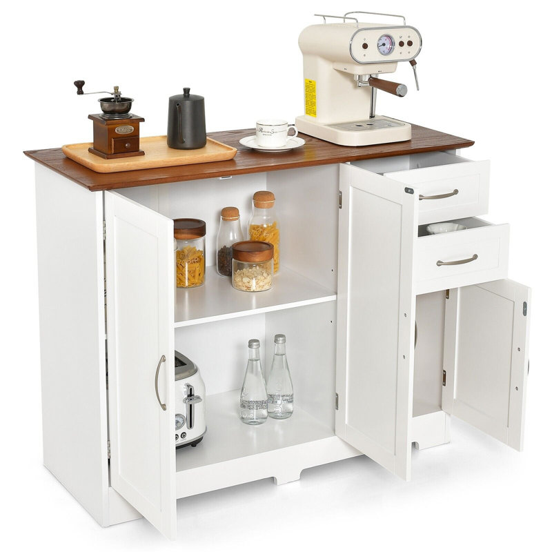 100cm Sideboard, White