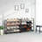 32-40 Pair Stackable Shoe Rack, with Adjustable Flat or Angled Shelves-833107155