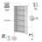 Khadesha 4 Piece Computer Desk Office Set-1333277197