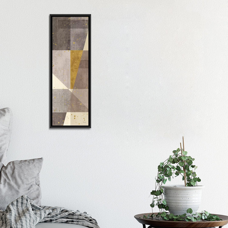 « framework iii », impression sur toile, H 60 po x l 20 po x P 1,5 po, Cadre noir