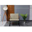 Bina Upholstered Wingback Chair-1204780683