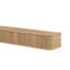 Modern Ember Alfama  Fireplace Wood Mantel Shelf with Fluted “Reed” Details-140124460-140124461
