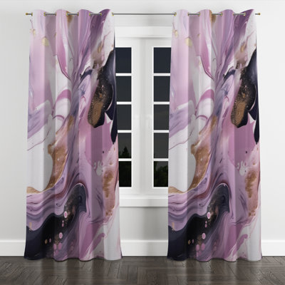 Averyanna - Rideau à œillets moderne - Velours obscurcissant - 1 panneau