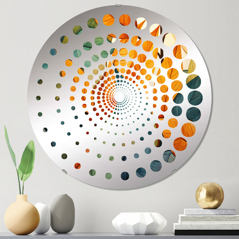 Wanamie Circle Mirror, 23.6" x 23.6"