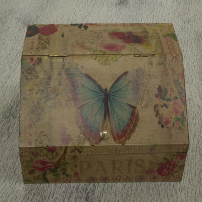 Wood Jewelry Box + Drawers