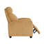 Fauteuil inclinable moderne avec dossier en velours côtelé, meubles de salon confortables et durables-1838023676