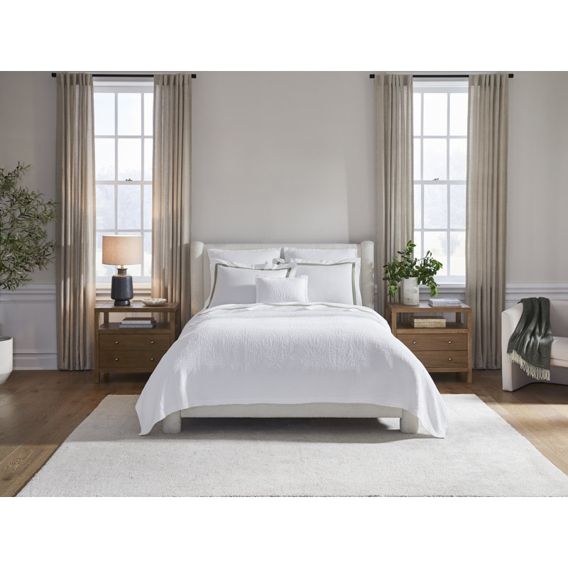 Sabino Coverlet, Twin Coverlet / Bedspread, White