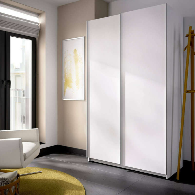 2 Door Manifactured Wood Wardrobe
