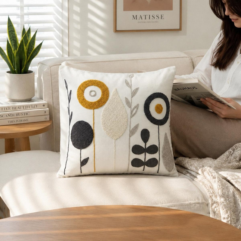 Ensemble de 2 housses de coussin Boho