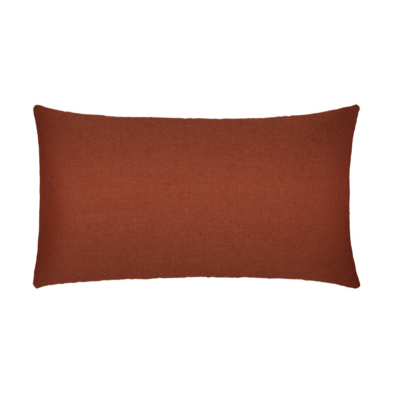 Housse de coussin rectangulaire S&G Slubb, Terracotta