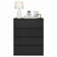 Commode 4 tiroirs, coffre de rangement 32 po pour petits espaces, anti-basculement inclus-1122854023