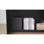 Bureau d'accueil en forme de L avec éclairage DEL multicolore et rangement pour bar, bureau, magasin, maison ; table de bar-133257365