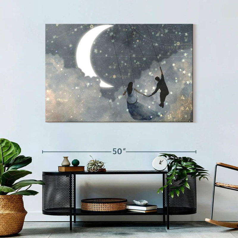 Kelan Magical Celestial Love I, 32" H x 48" W