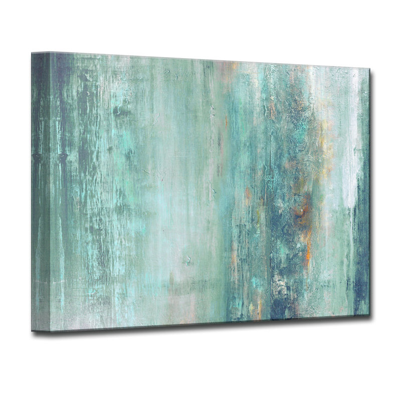 « Abstract Spa » par Tristan Scott - reproduction d'art graphique sur toile, H 12 po x l 16 po, Toile tendue, No Frame