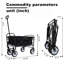 Chariot de chariot pliable Minimeetall Extention