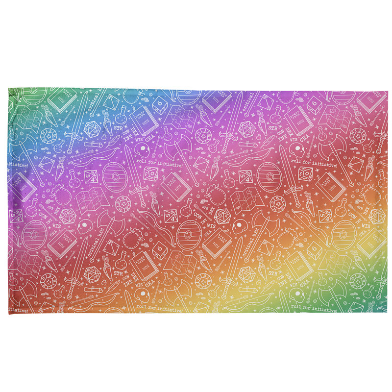 Mcguigan Tea Towel Kitchen Towel, Poly Twill, Rainbow