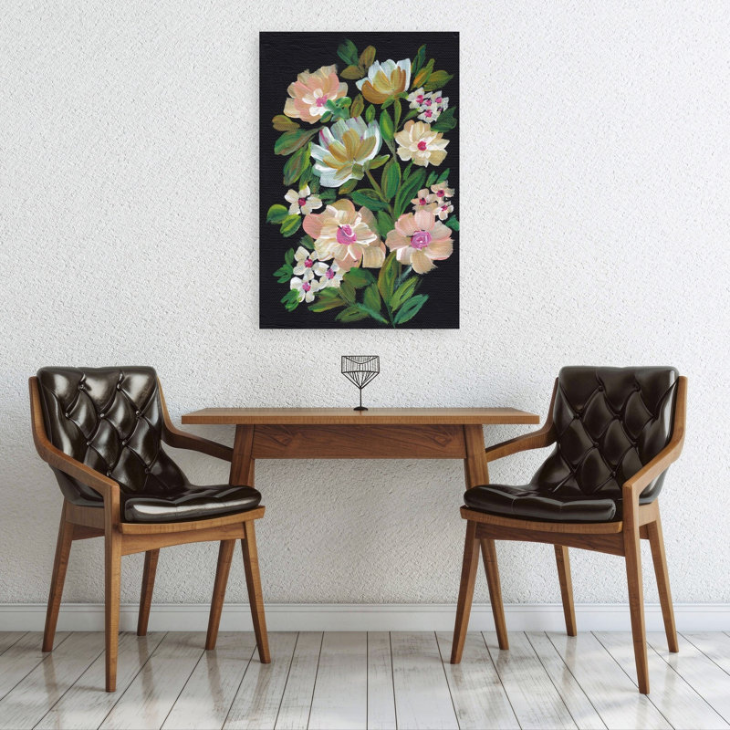 Art floral élégant, abstrait et moderne