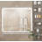 Iron Frame Horizontal Rectangle Mirror-440319482