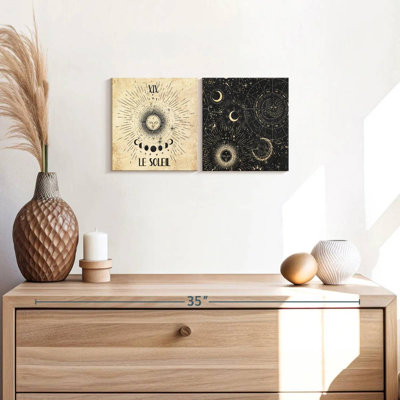 Bohème Le Soleil Sun, reproduction sur toile