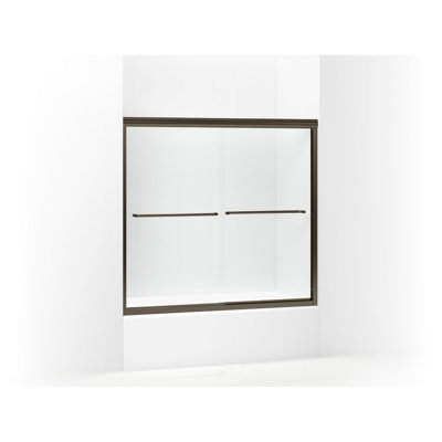 Porte de baignoire de dérivation Finesse 57 "x 55,75"