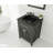 Vitiello 24'' Single Bathroom Vanity with Solid Surface Top-2026508864-2078877623