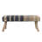Muriel Handwoven Kilim Wool Upholstered Bench