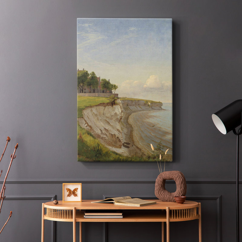 Imprimé nautique rétro - Cavas enveloppés de galerie, H 48 po x l 32 po