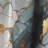 Grey Industrial Chic Marble Escape I - Abstract Marble Marble Blackout Curtain - 1 Panels-107539745