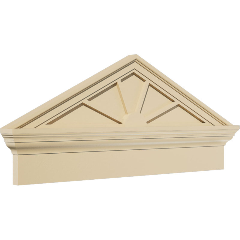 Fronton en uréthane Signature, 32 po x 14,875 po x 2,75 po, Combinaison, 4 rayons