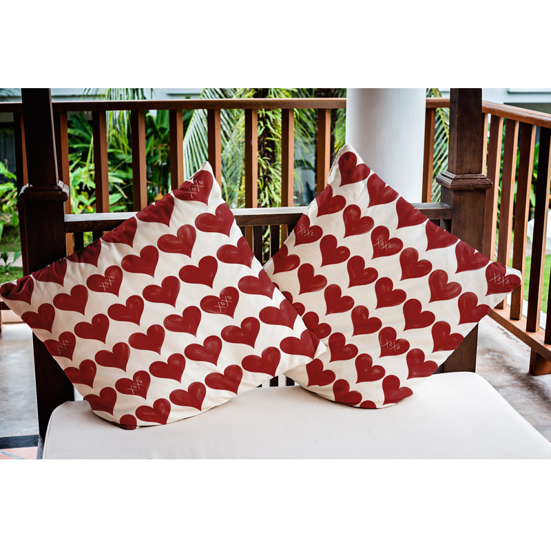 Polyester Throw Square Indoor/Outdoor Pillow Cover & Insert