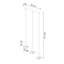 Dudek 3 - Light Cone;Kitchen Island;Cluster Pendant-1036133602