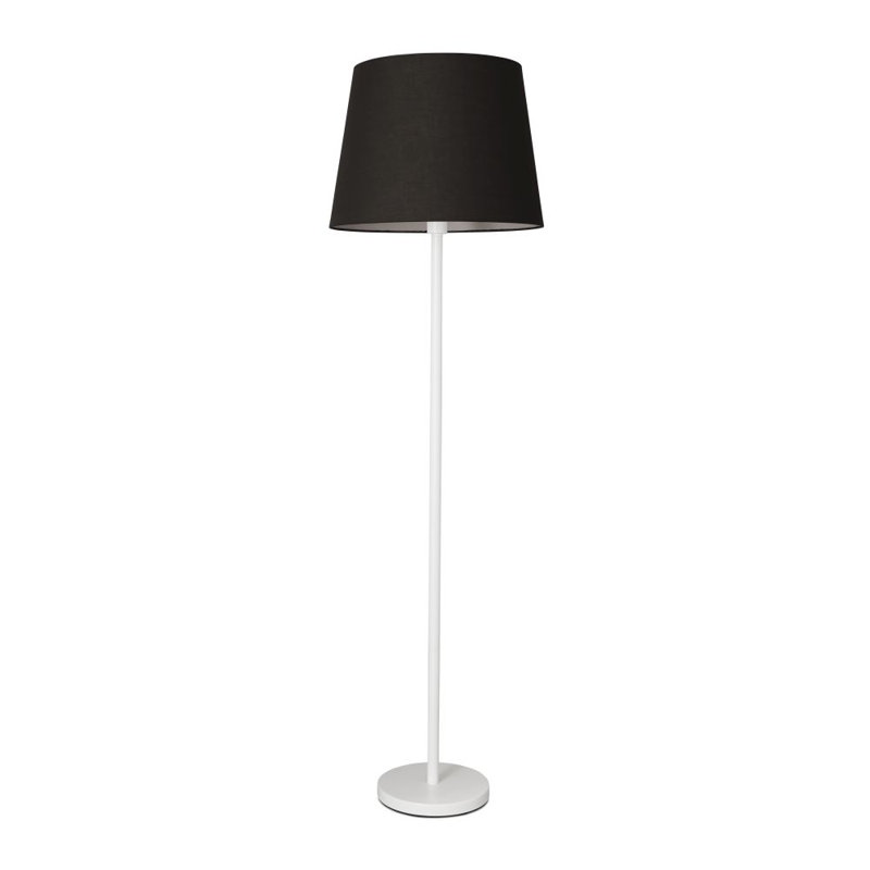 Rinnah 148cm Matte Traditional Floor Lamp, Black