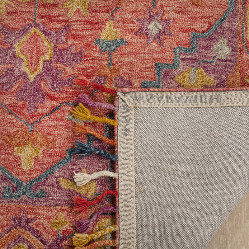 Tapis oriental en laine touffeté à la main Vahakn, Rectangle 8 pi x 10 pi