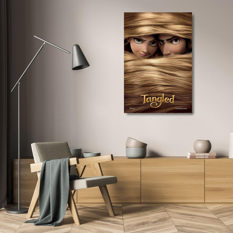 Tangled, 24" H x 16" W