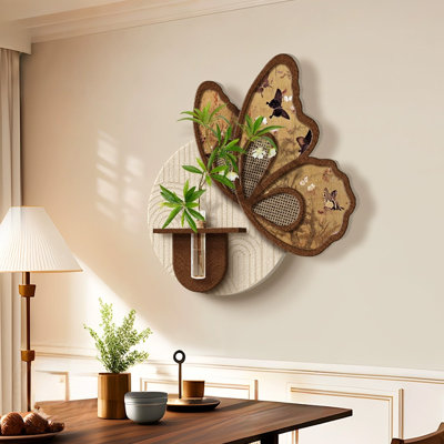 Coffee + White Free Form Sandstone Wall art