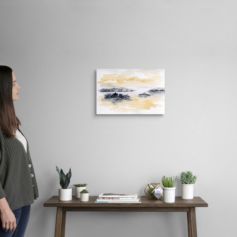 Whispering Wind I - reproduction d'art sur toile, Toile tendue, H 12 po x l 18 po x P 1,25 po